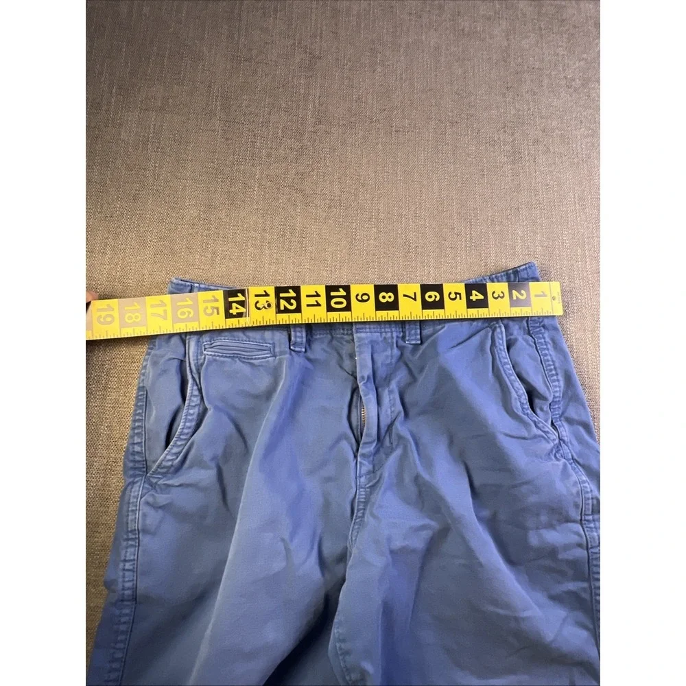 American Eagle Outfitters Longboard Shorts Mens Size 31 Flat Front Blue Y2K